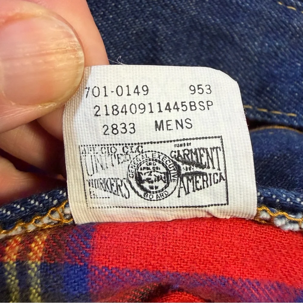 Vintage L.L.Bean Flannel Lined Jeans Mens 36x32 NWT Made USA Dark Wash Denim